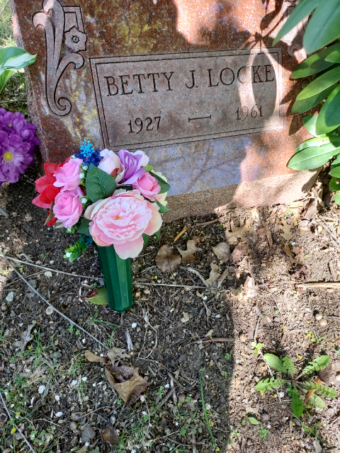 Flower delivery for Betty J Locke