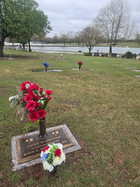 Flower delivery for Jackie Blankinship
