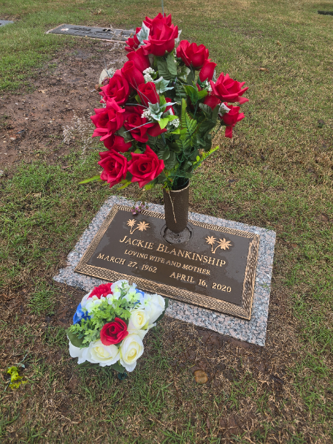 Flower delivery for Jackie Blankinship
