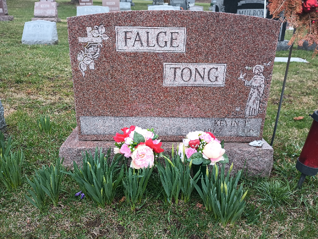 Flower delivery for Kevin P. Falge