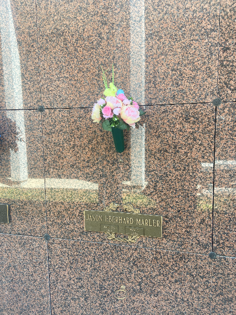 Flower delivery for Jason Eberhard Paul Marler