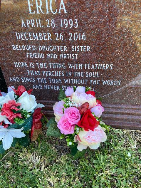 Flower delivery for Erica Michelle Tuttle