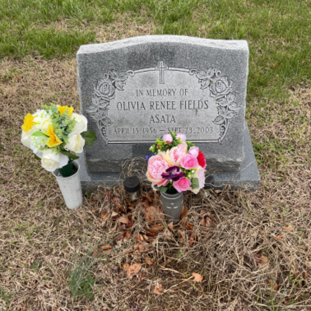 Flower delivery for Olivia Rene Asata