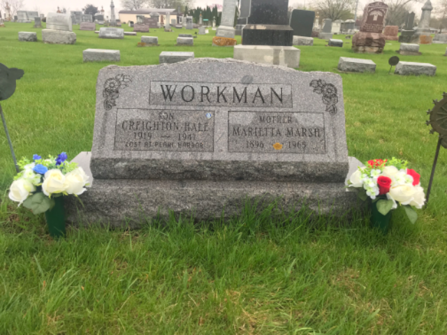 Flower delivery for Creighton Hale Workman