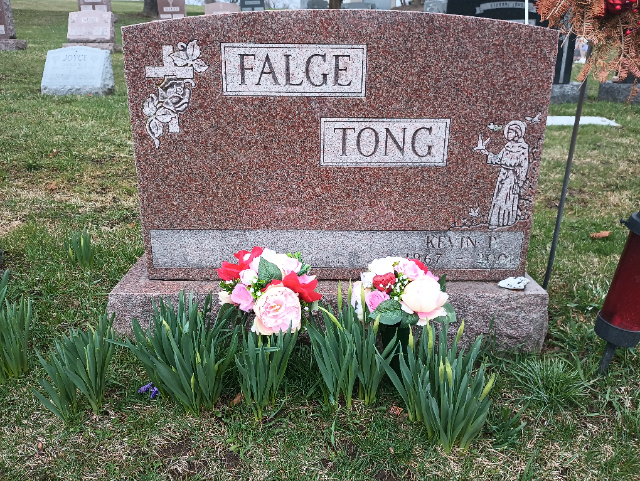 Flower delivery for Kevin P. Falge