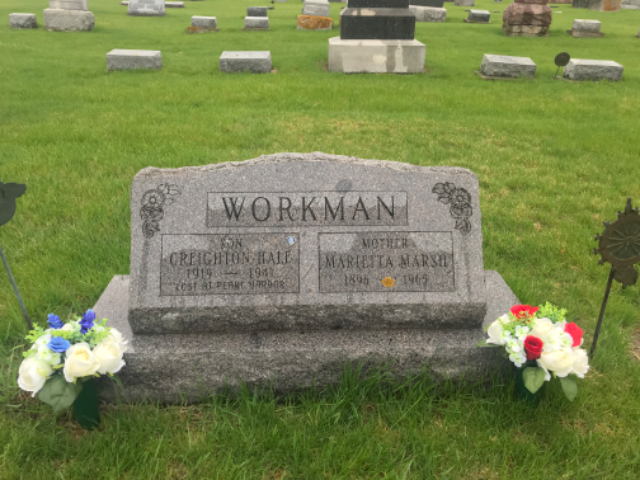 Flower delivery for Creighton Hale Workman