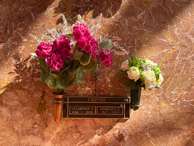 Flower delivery for Angelina Anne Caruso