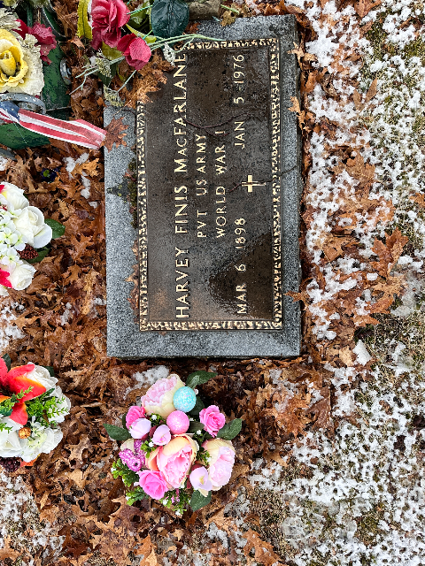 Flower delivery for Harvey Finis MacFarlane