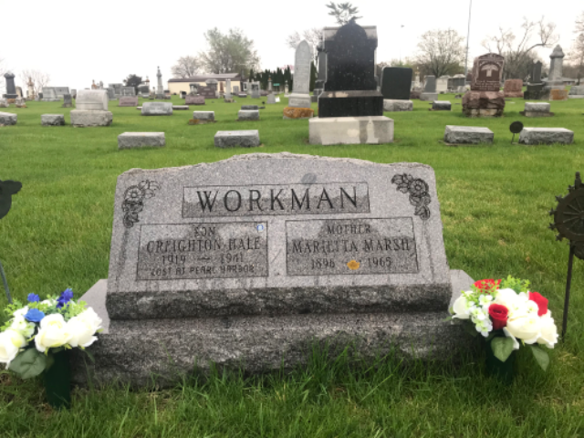 Flower delivery for Creighton Hale Workman