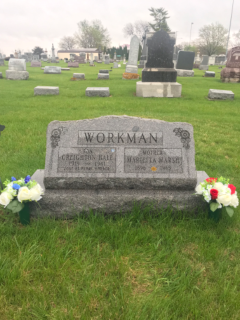 Flower delivery for Creighton Hale Workman