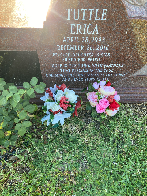 Flower delivery for Erica Michelle Tuttle