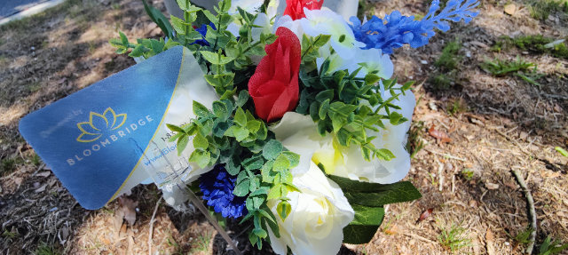 Flower delivery for John Joseph Vela