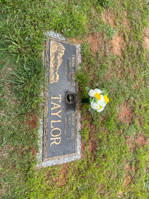 Flower delivery for Frank Durrell “Dewey” Taylor