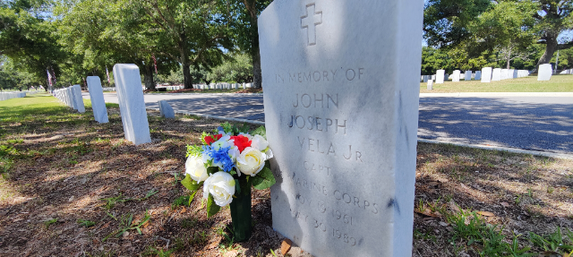 Flower delivery for John Joseph Vela