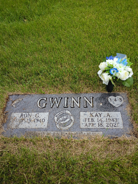 Flower delivery for Kay Ann Gwinn