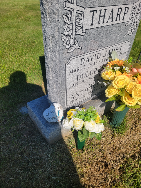 Flower delivery for Anthony “Tony” Wayne Tharp