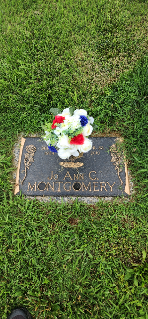 Flower delivery for Mary JoAnn Montgomery