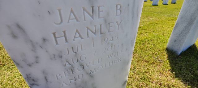 Flower delivery for James T Hanley