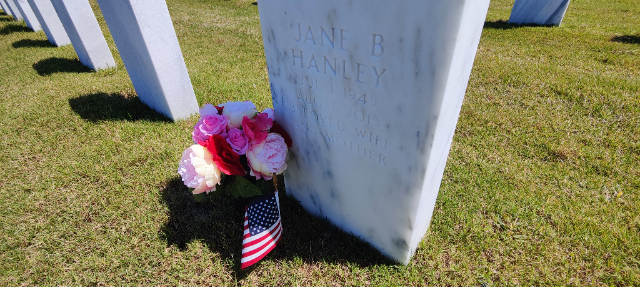 Flower delivery for James T Hanley