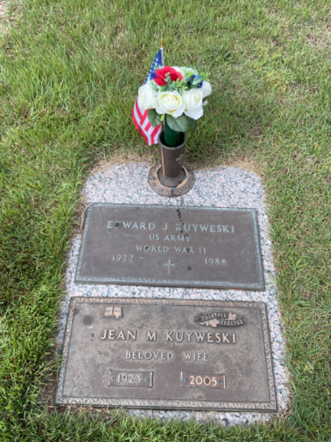 Flower delivery for Edward J. Kuyweski