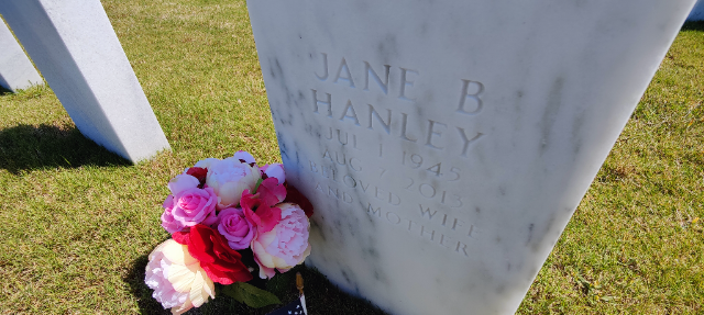 Flower delivery for James T Hanley