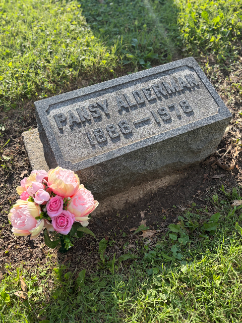 Flower delivery for Pansy Jane Alderman