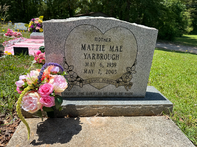 Flower delivery for Mattie Mae Yarbrough