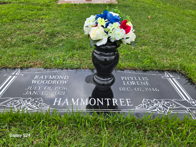 Flower delivery for Raymond Woodrow Hammontree