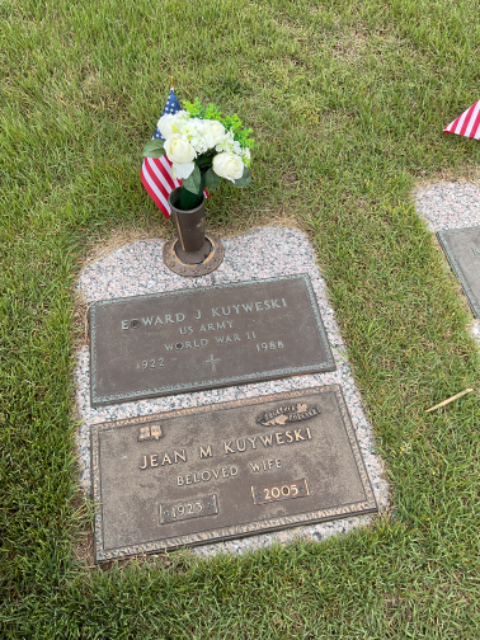Flower delivery for Edward J. Kuyweski