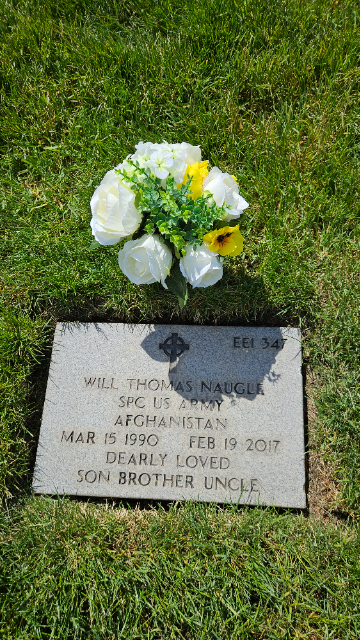 Flower delivery for Will Thomas Naugle