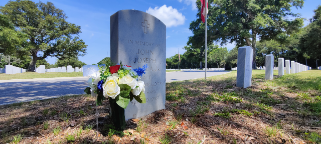 Flower delivery for John Joseph Vela