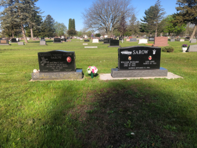 Flower delivery for Kristina Elaine Sarow