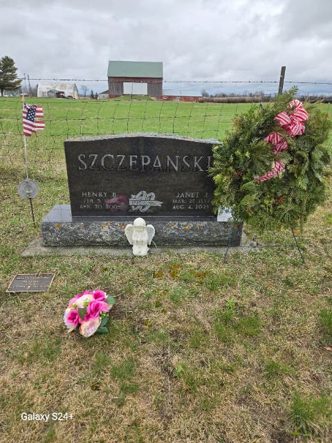 Flower delivery for Henry Blace Szczepanski