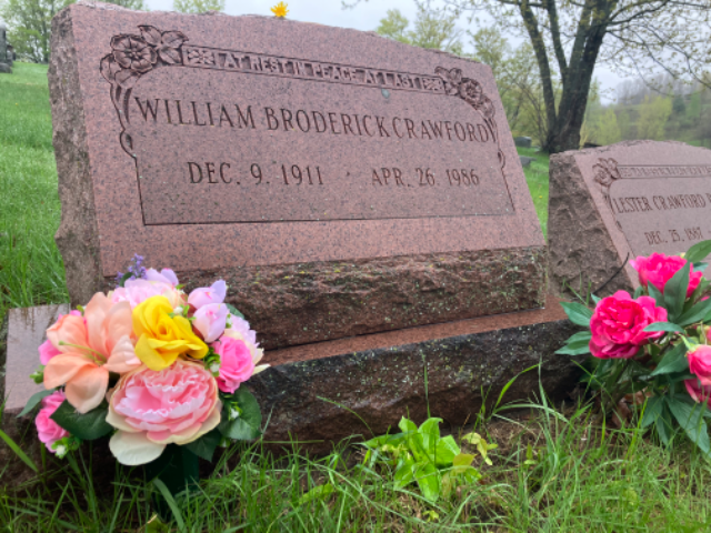 Flower delivery for William Broderick Crawford