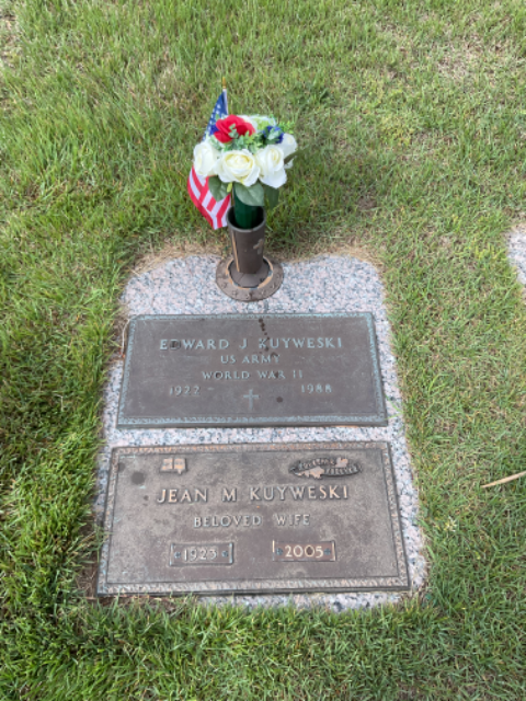 Flower delivery for Edward J. Kuyweski