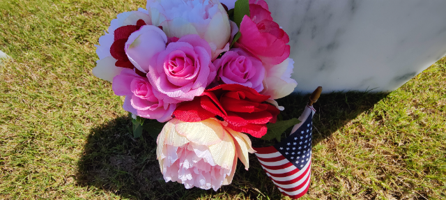 Flower delivery for James T Hanley