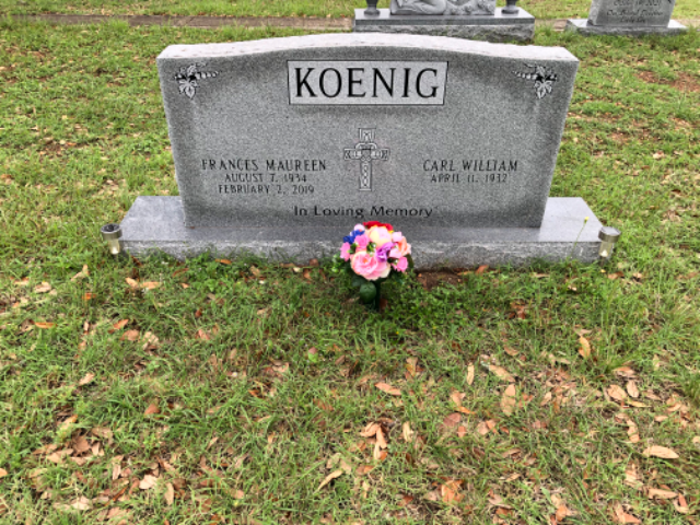 Flower delivery for Frances Maureen Koenig