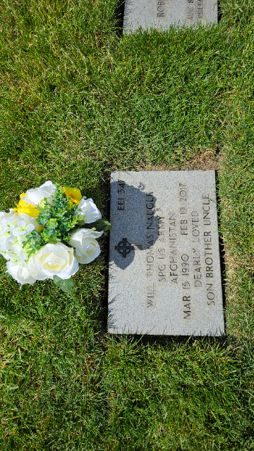 Flower delivery for Will Thomas Naugle