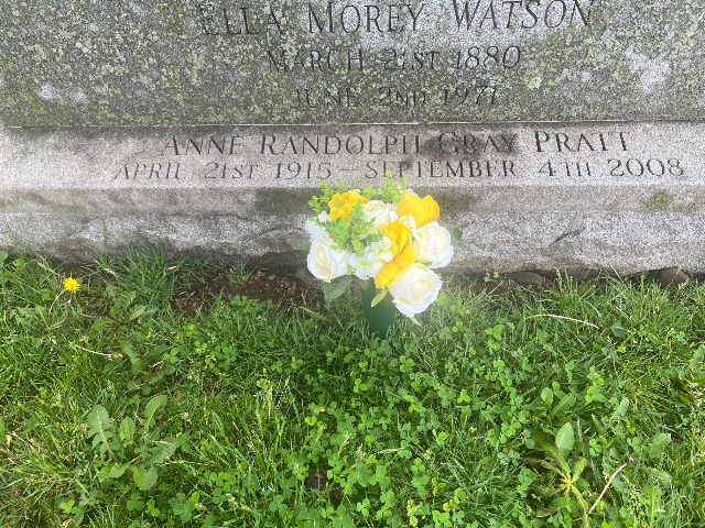 Flower delivery for Anne Gray Pratt