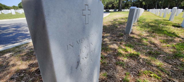 Flower delivery for John Joseph Vela