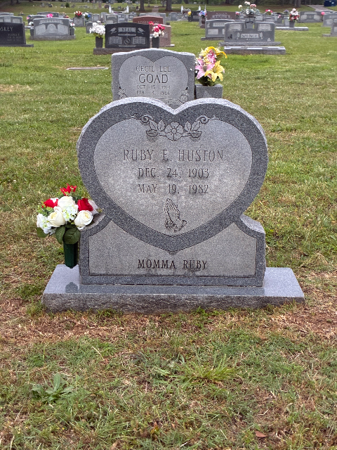 Flower delivery for Ruby E. Huston