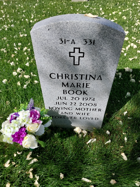 Flower delivery for Christina Marie Book