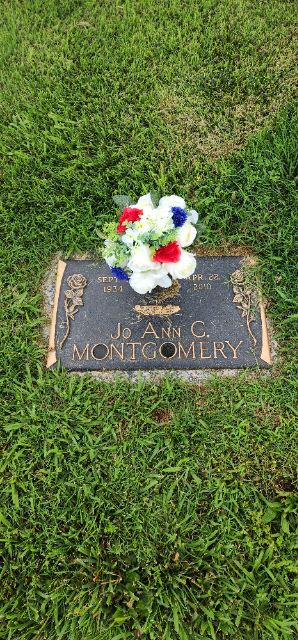 Flower delivery for Mary JoAnn Montgomery