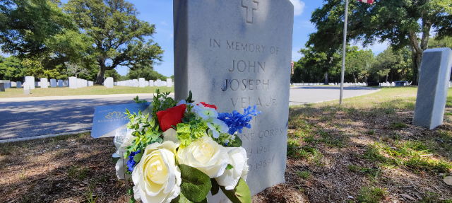 Flower delivery for John Joseph Vela