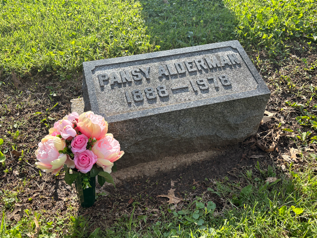 Flower delivery for Pansy Jane Alderman