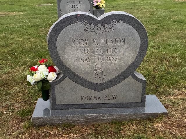 Flower delivery for Ruby E. Huston