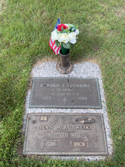 Flower delivery for Edward J. Kuyweski