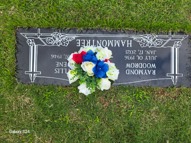 Flower delivery for Raymond Woodrow Hammontree
