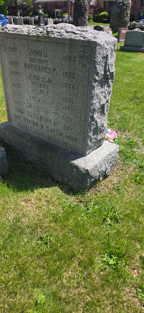 Flower delivery for Regina Mary Curtin
