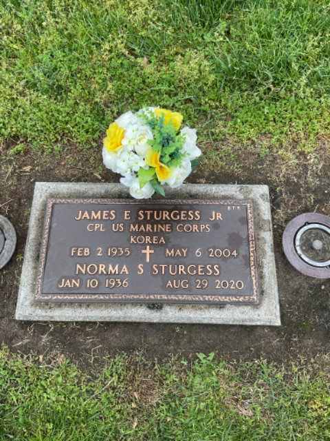 Flower delivery for Norma Sherlene Sturgess